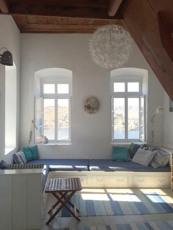 Plesner House, Symi Greece Villa Exteriör bild